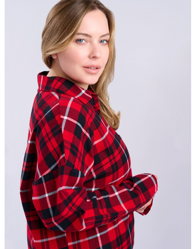 Сорочка домашняя Indefini (Арт. 5200SDX) Сорочка домашняя Indefini (Арт. 5200SDX)